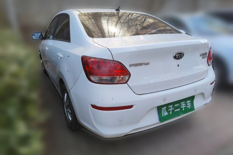 Used Kia Pegas 2017 1.4L Manual Fashion Edition Smart Rear Left 45 Deg