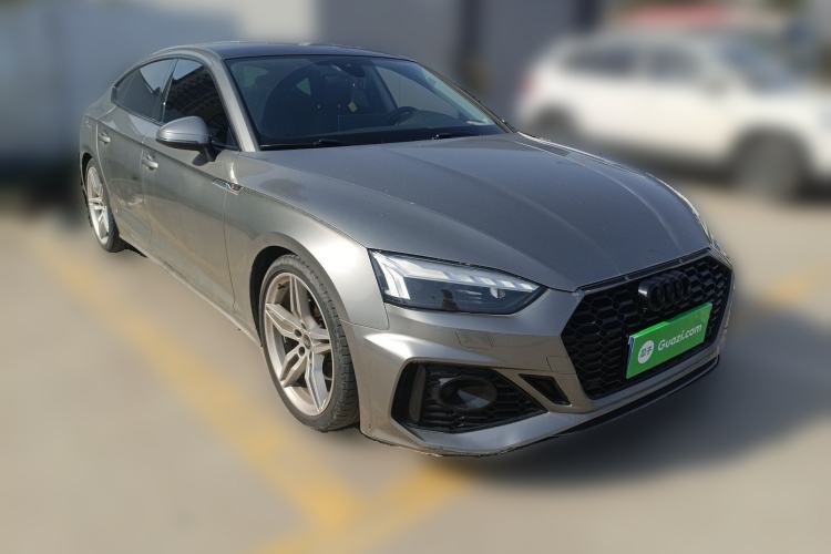 Used Audi A5 2022 Sportback 40 TFSI quattro Luxury Dynamic Model Front Right 45 Deg