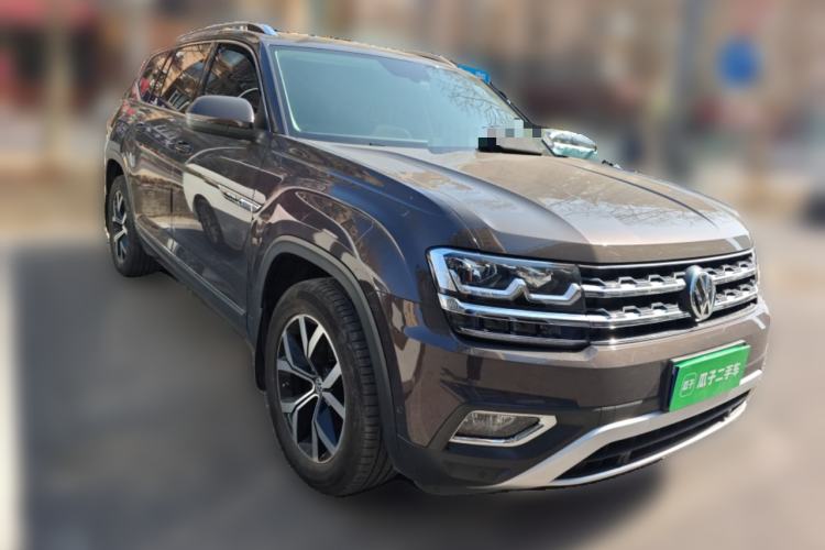 Used Volkswagen Teramont 2017 380TSI Four-Wheel Drive Luxury Edition Front Right 45 Deg