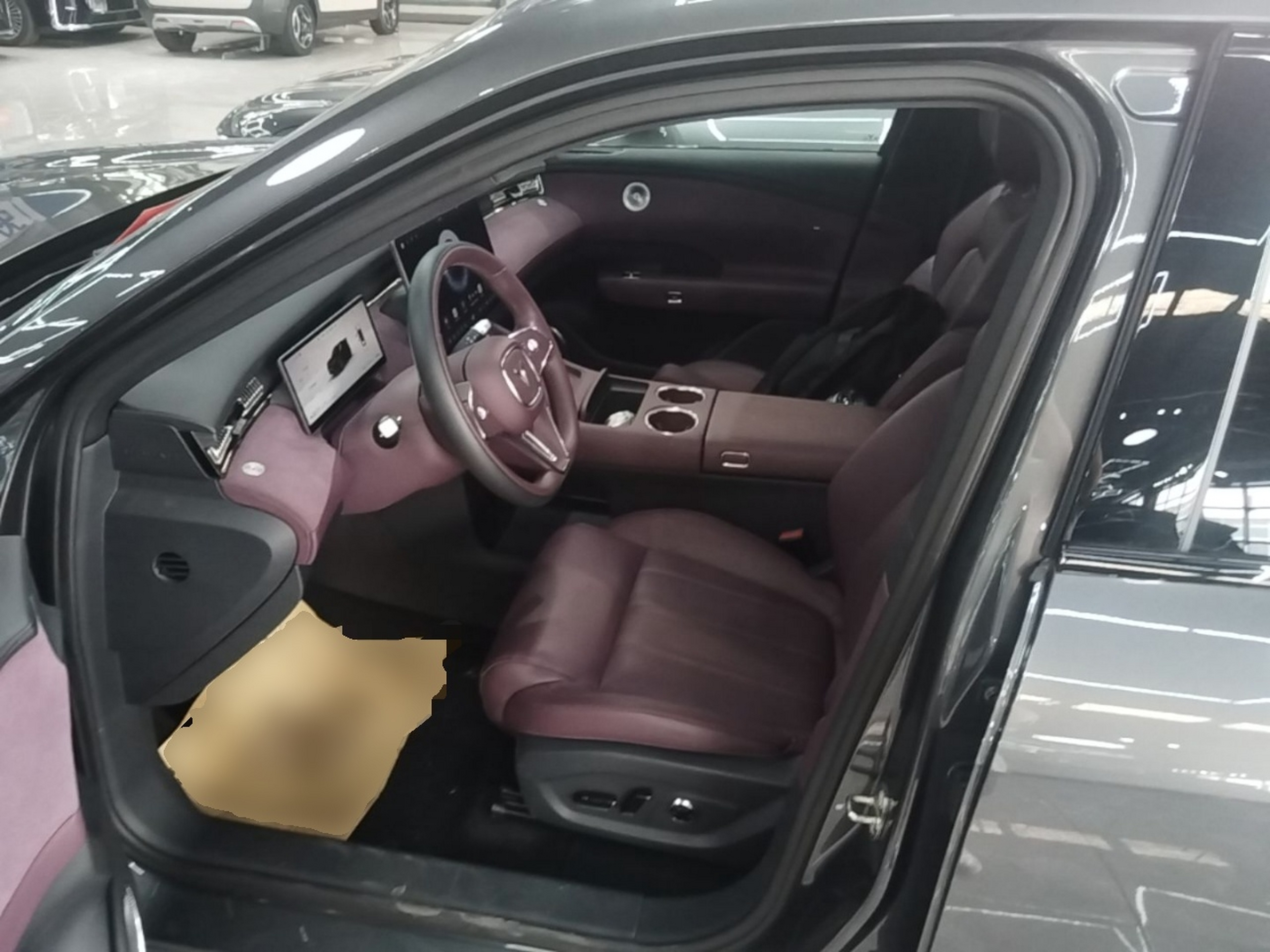Avant de la voiture