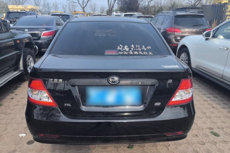 Used BYD F3 2012 Energy-Saving Model 1.5L Manual Comfort Version Rear