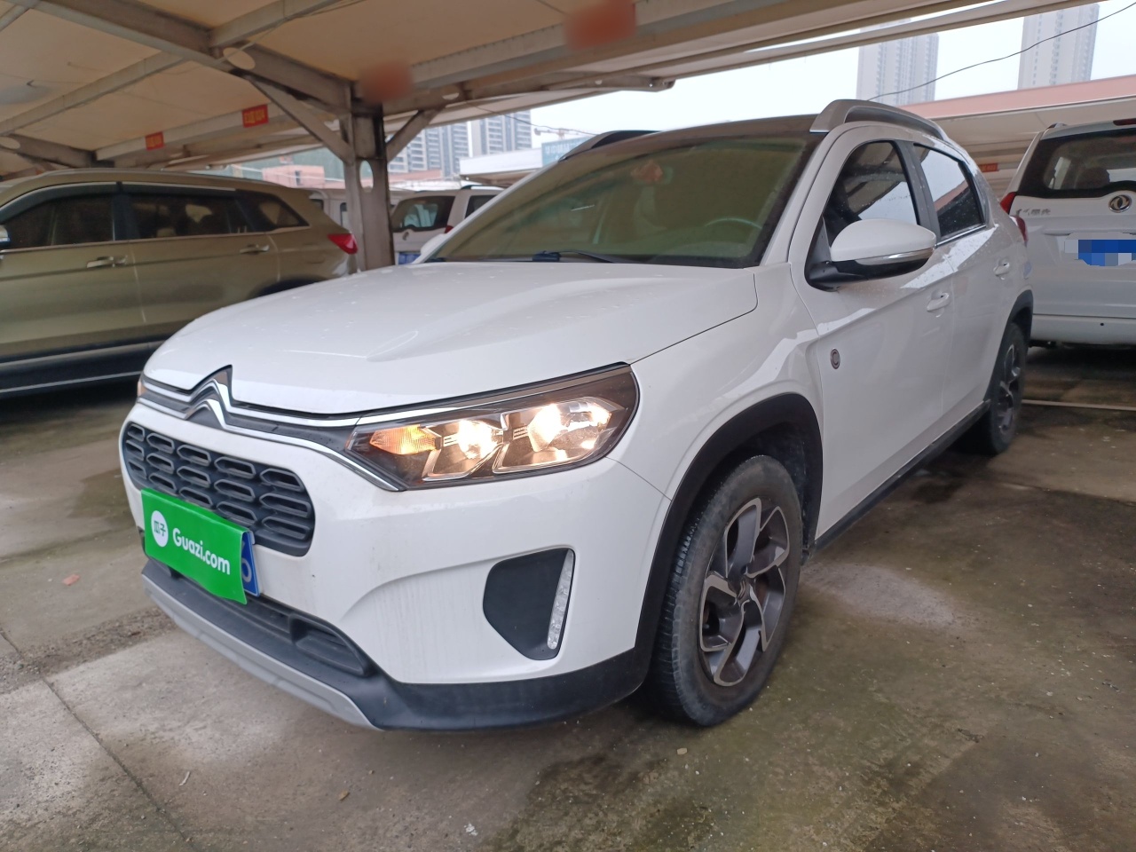 تحت مقدمة السيارة