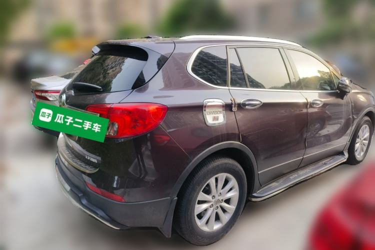 Used Buick Envision 2017 28T Four-Wheel Drive Elite Model Rear Right 45 Deg