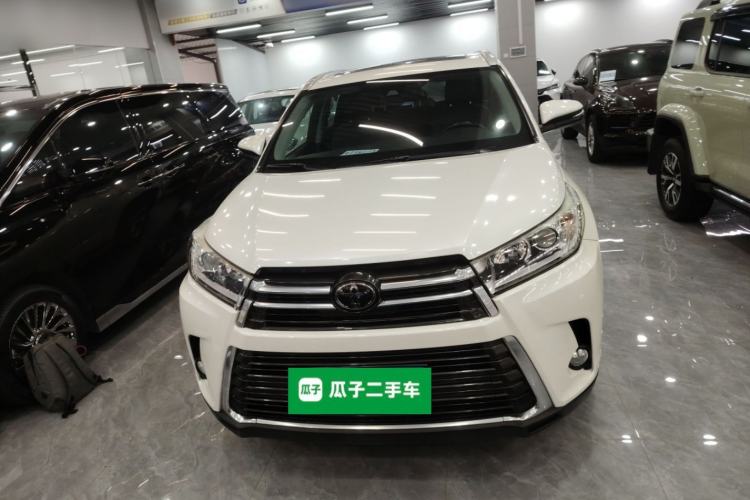 Used Toyota Highlander 2018 2.0T Four-Wheel Drive Prestige Version 7 Seats China V Emission Standard Front