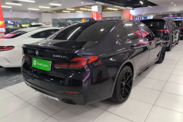 Used BMW 5 Series New Energy 2021 Restyled 535Le M Sport Package Rear Right 45 Deg