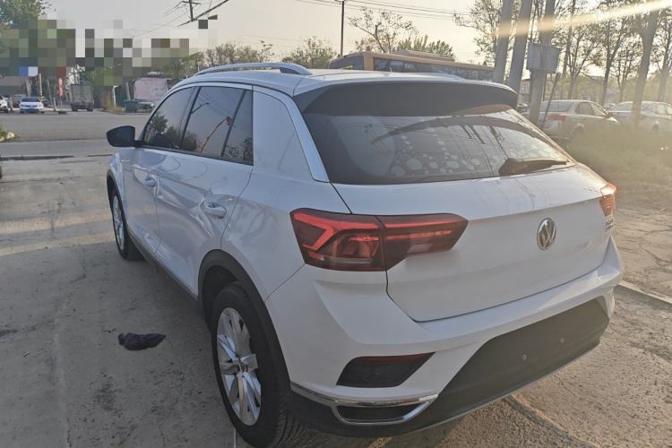 Used Volkswagen T-ROC 2018 230TSI DSG Two-Wheel Drive Advanced Version China V Standard Rear Left 45 Deg