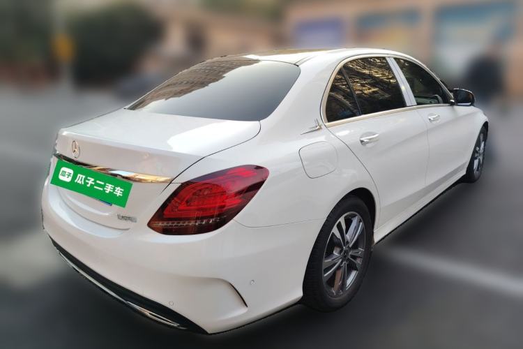 Used Mercedes-Benz C-Class 2021 C 200 L Fashion Edition Sport Version Rear Right 45 Deg