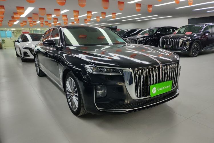 Used Hongqi H9 2023 2.0T Smart Connect Flagship Edition Front Right 45 Deg