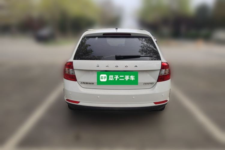 Used Skoda Rapid Spaceback 2019 Revised Version 1.5L Automatic Standard Edition China VI Rear