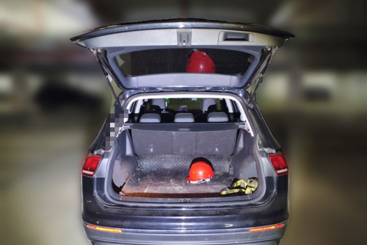 Used Volkswagen Tiguan L 2021 280TSI Automatic Two-Wheel Drive Smart Edition Trunk