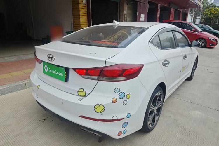 Used Hyundai Elantra (6th Generation / Lingdong) 2018 1.4T Dual-Clutch Xuan Dong · Dynamic Edition Rear Right 45 Deg
