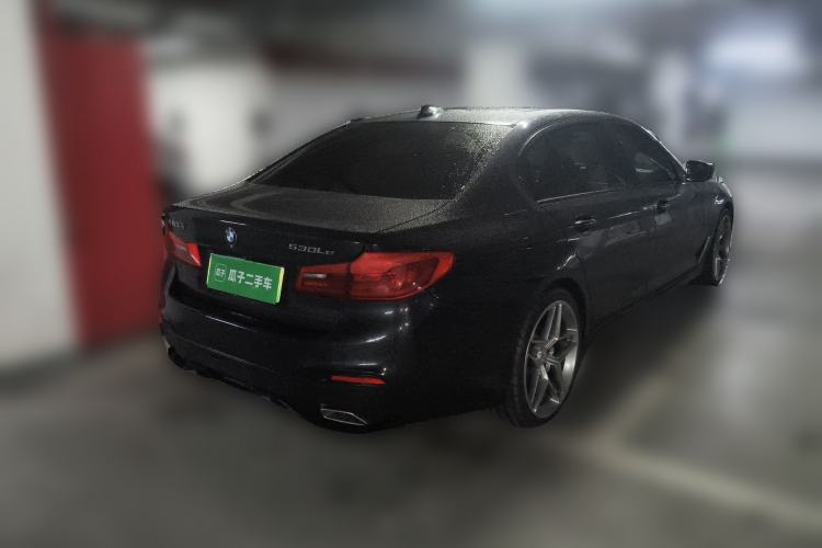 Used BMW 5 Series New Energy 2020 Mileage Upgrade Version 530Le Luxury Package Rear Right 45 Deg