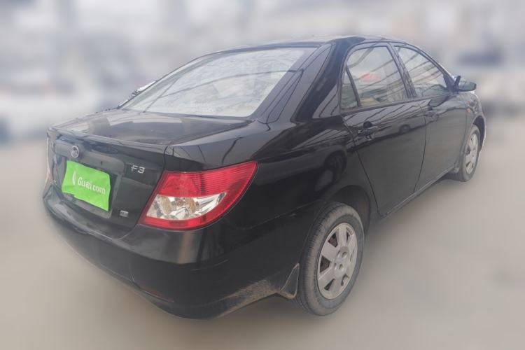 Used BYD F3 2013 Energy-Efficient Model 1.5L Manual Comfort Version Rear Right 45 Deg