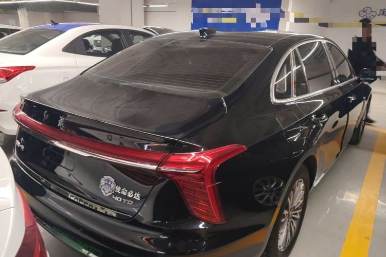 Used Hongqi H5 2023 2.0T Automatic Smart Connect Flagship Edition Rear Right 45 Deg