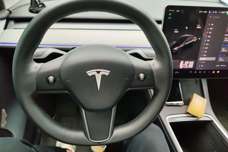 Used Tesla Model Y 2023 Rear-Wheel-Drive Version Steering Wheel