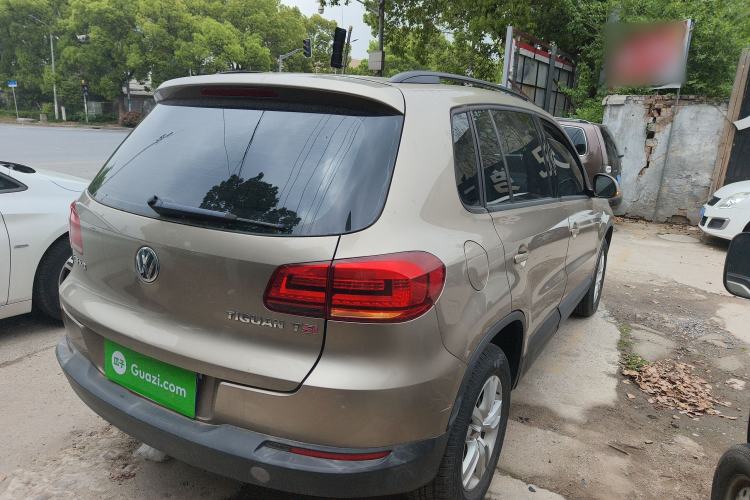 Used Volkswagen Tiguan 2013 1.8TSI Automatic Two-Wheel Drive Trend Edition Rear Right 45 Deg