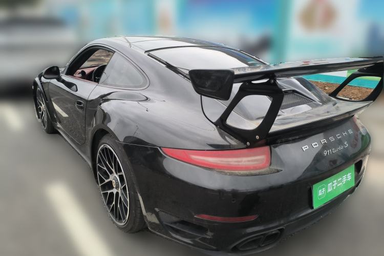 Used Porsche 911 2014 Turbo S 3.8T Rear Left 45 Deg