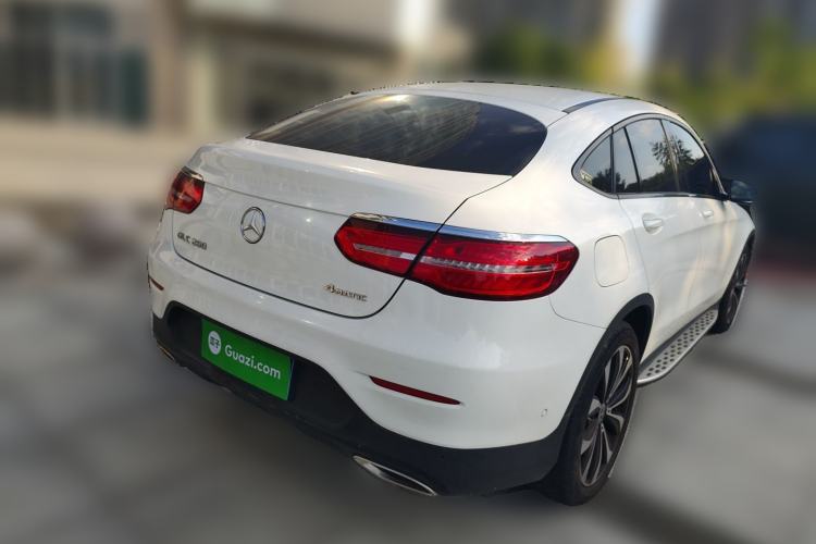 Used Mercedes-Benz GLC Coupe 2019 GLC 260 4MATIC Coupe SUV Rear Right 45 Deg