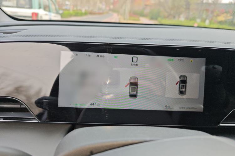 Used BYD Qin L 2025 EV 470KM Leading Edition Instrument Cluster