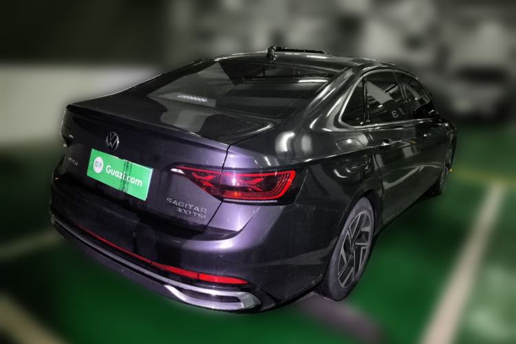 Used Volkswagen Sagitar 2023 300TSI DSG Excellence Edition Rear Right 45 Deg