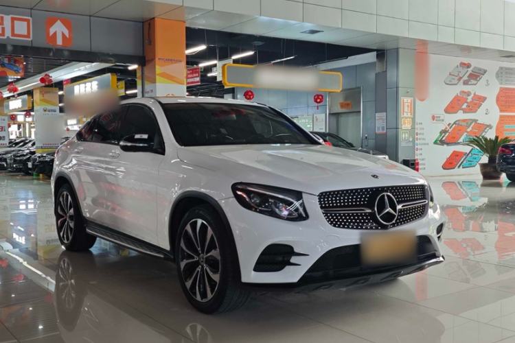 Used Mercedes-Benz GLC Coupe 2017 GLC 260 4MATIC Coupe SUV Exterior 1