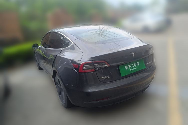 Used Tesla Model 3 2020 Standard Range Rear-Wheel Drive Upgraded Version Rear Left 45 Deg