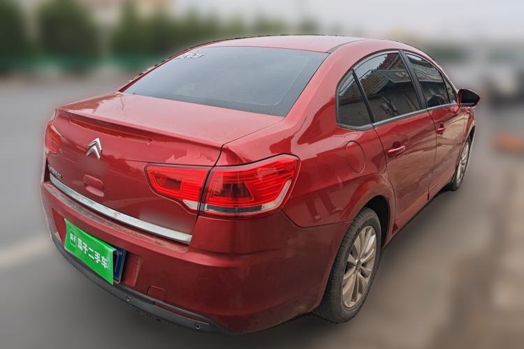 Used Citroen C-Quatre 2012 Sedan 1.6L Manual Prestige Model Rear Right 45 Deg