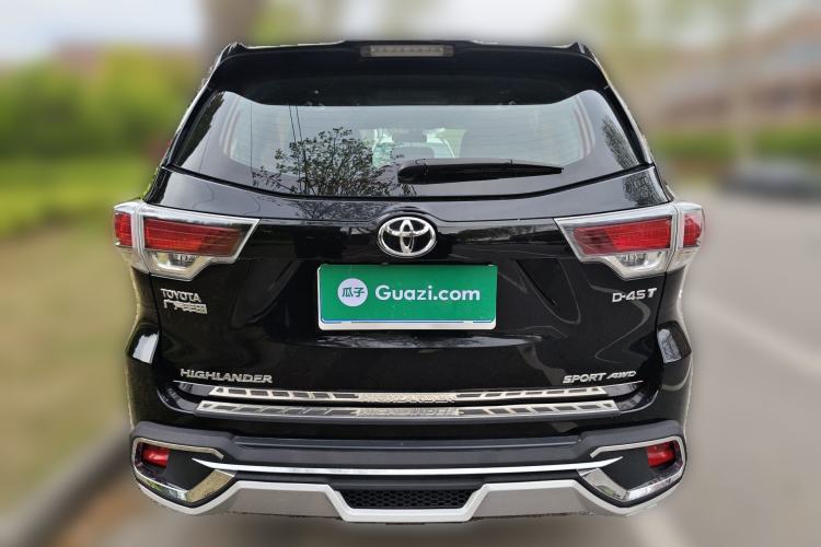 Used Toyota Highlander 2015 2.0T Four-Wheel Drive Luxury Edition 7-Seater Rear