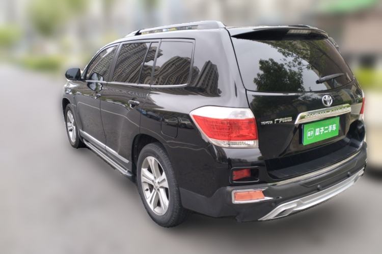 Used Toyota Highlander 2012 2.7L Two-Wheel Drive 7-Seater Luxury Edition Rear Left 45 Deg