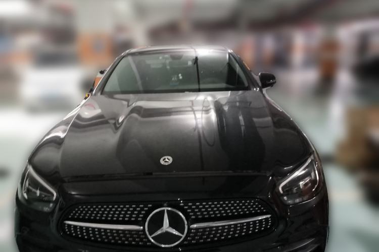 Used Mercedes-Benz E-Class New Energy 2022 Second Facelift E 350 e L Plug-in Hybrid Sports Sedan Front