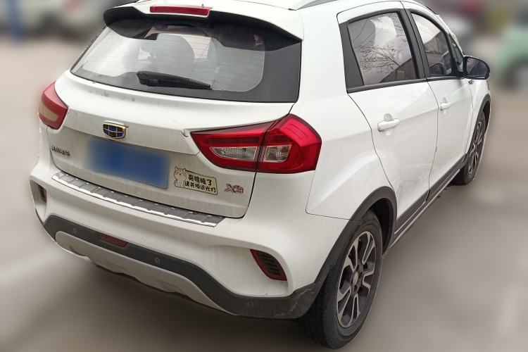 Used Geely Auto Vision X3 2017 1.5L Automatic Elite Model Rear Right 45 Deg