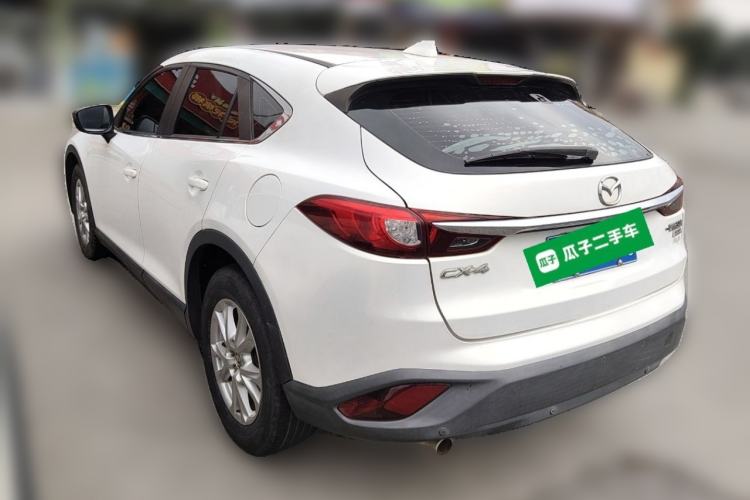 Used Mazda CX-4 2018 2.0L Automatic Two-Wheel Drive Blue Sky Dynamic Version China V Standard Rear Left 45 Deg