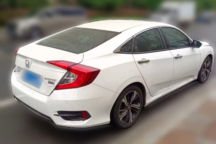 Used Honda Civic 2016 220TURBO CVT Prestige Edition Rear Right 45 Deg