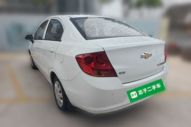 Used Chevrolet Sail 2013 Sedan 1.4L AMT Enjoy Edition Rear Left 45 Deg