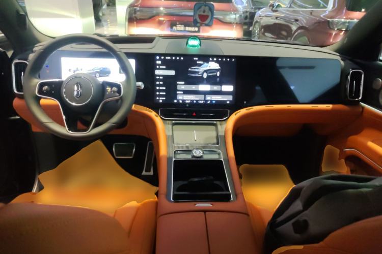 Used Hima AITO M9 2025 Extended-Range Ultra Version 52 kWh 6-Seater Center Console