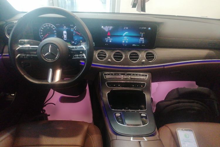 Used Mercedes-Benz E-Class New Energy 2023 E 350 e L Plug-in Hybrid Sports Sedan
