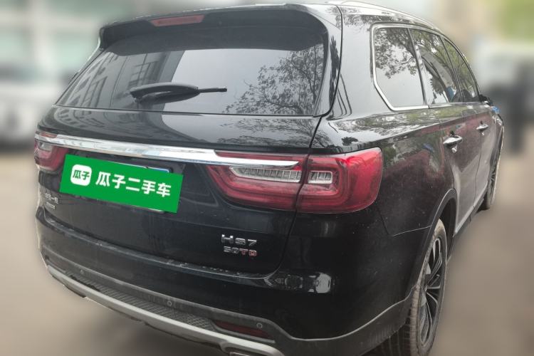 Used Hongqi HS7 2019 3.0T Automatic All-Wheel Drive Smart Connect Flagship Edition Rear Right 45 Deg