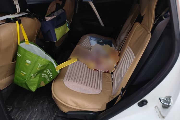 Used Toyota RAV4 2016 2.0L CVT Two-Wheel Drive Fashion Edition China V Standard Left Rear Seat