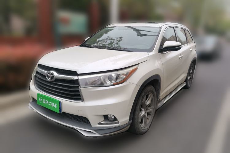 Used Toyota Highlander 2015 2.0T Four-Wheel Drive Luxury Navigation Version with 7 Seats
