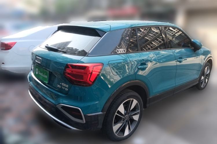 Used Audi Q2L 2022 35 TFSI Fashionable and Elegant Model Rear Right 45 Deg