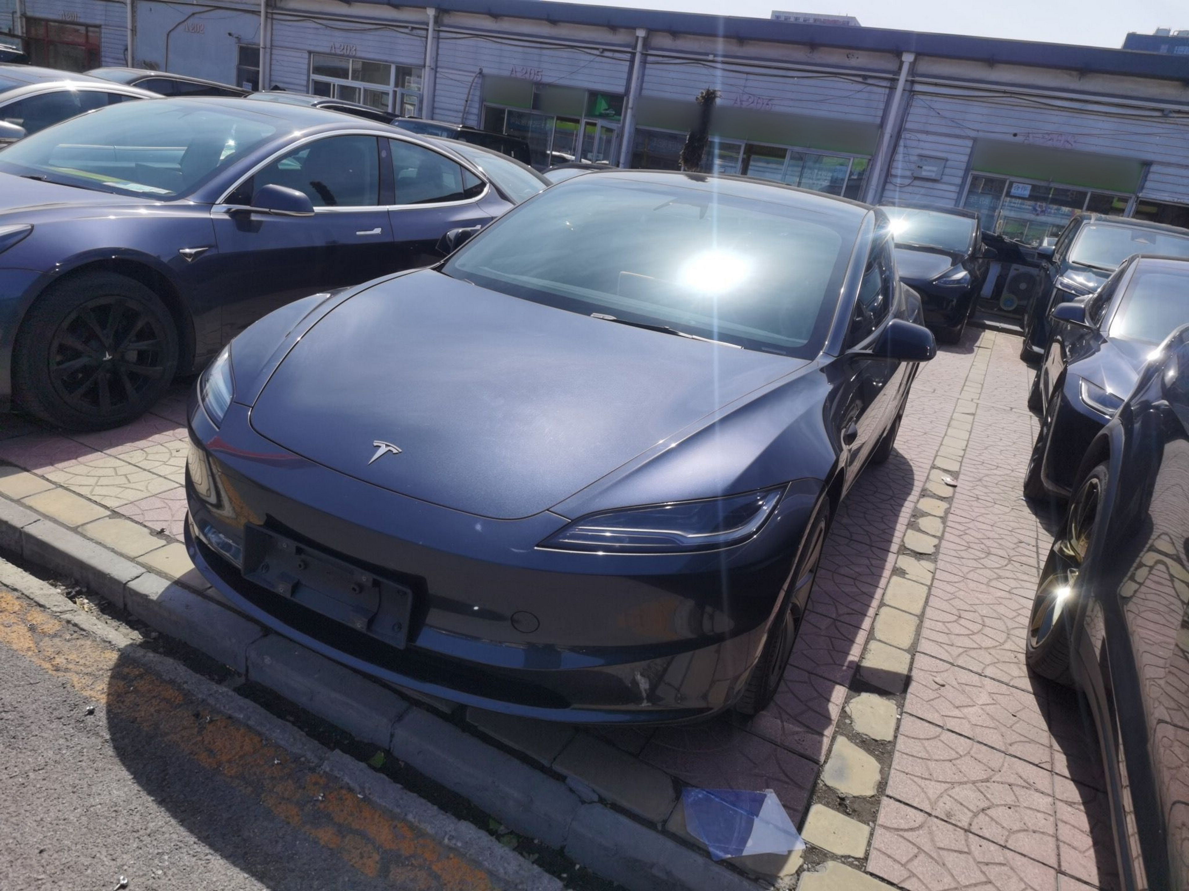 Parte inferior delantera