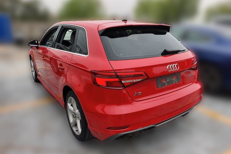 Used Audi A3 2020 Sportback 35 TFSI Fashion Edition China VI Emission Standard Rear Left 45 Deg