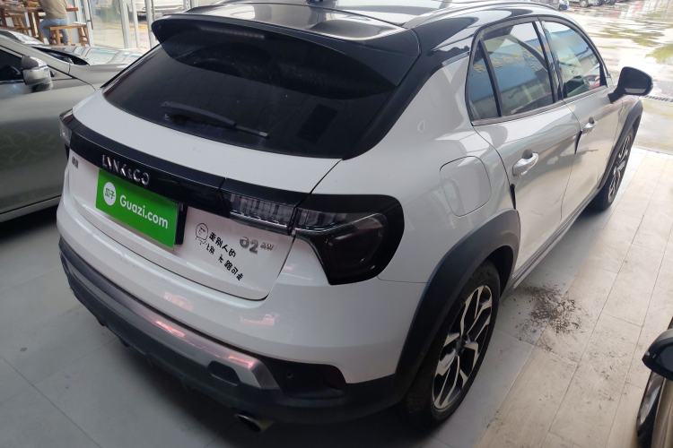Used Lynk & Co 02 2018 2.0T DCT 4x4 Sport Pro Edition China V Standard Rear Right 45 Deg