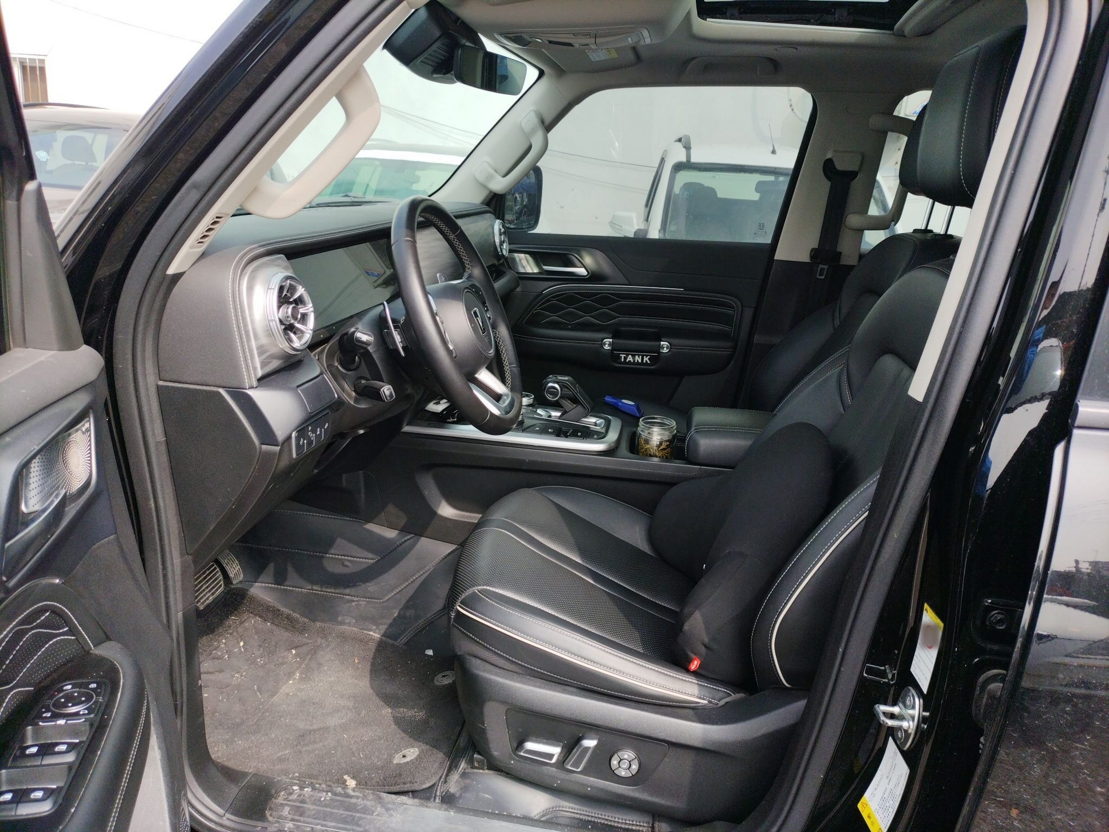 Avant de la voiture