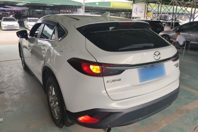 Used Mazda CX-4 2018 2.0L Automatic Two-Wheel Drive Blue Sky Dynamic Version China V Standard Rear Left 45 Deg