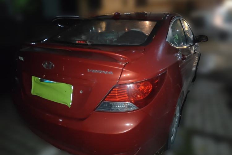 Used Hyundai Verna (older generation) 2010 Sedan 1.4L Manual Standard GL Model Rear Right 45 Deg