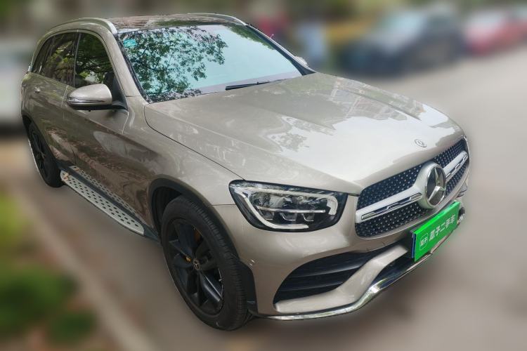 Used Mercedes-Benz GLC 2021 GLC 300 L 4MATIC Dynamic Model Front Right 45 Deg