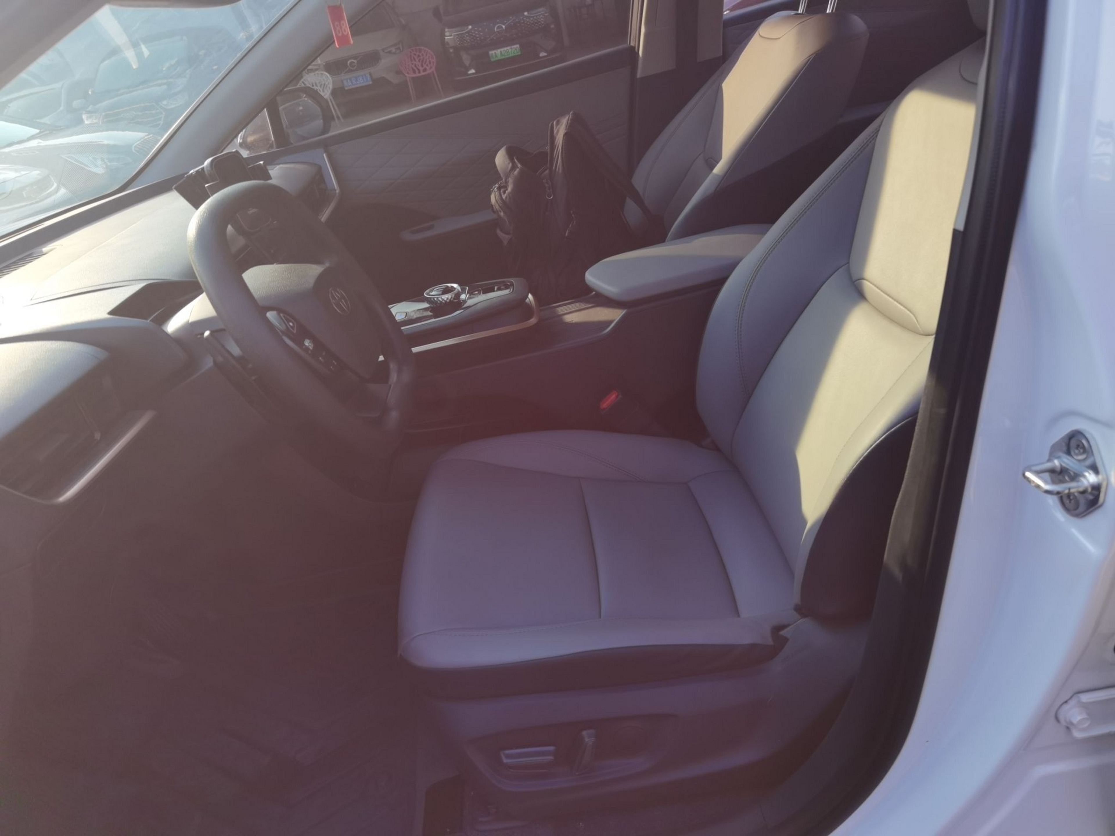 Avant de la voiture