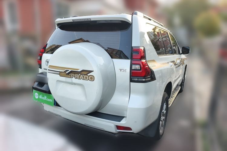 Used Toyota Prado 2018 3.5L Automatic TX-L with Rear-Mounted Spare Tire
