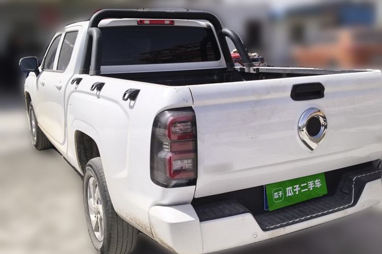 Used Great Wall King Kong Poer 2024 2.0T Automatic 8AT Diesel Two-Wheel-Drive Elite Flatbed Rear Left 45 Deg